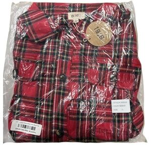 NEW Bibi long sleeve button up shirt